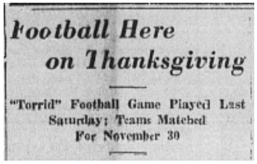 A 1933 Dust Bowl Thanksgiving
